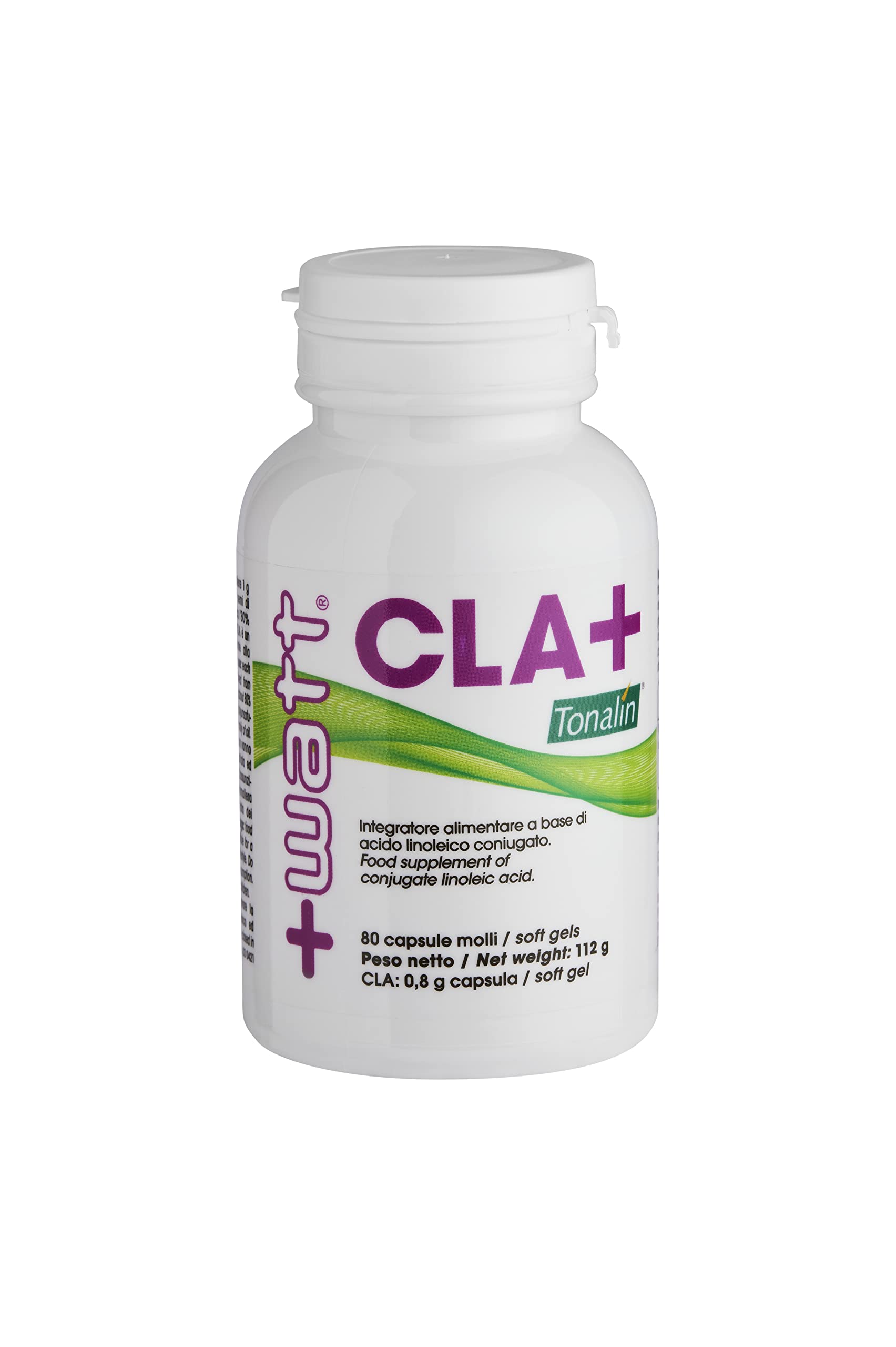 CLA+ - Integratore Alimentare a Base di Acido Linoleico - Formato: 80 perle