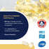 Omega 3 IFOS 5 Stelle OMEGOR Vitality 1000 - Omega3 EPA 535mg e DHA 268 mg - 30 Capsule Senza Retrogusto e Facili da Digerire