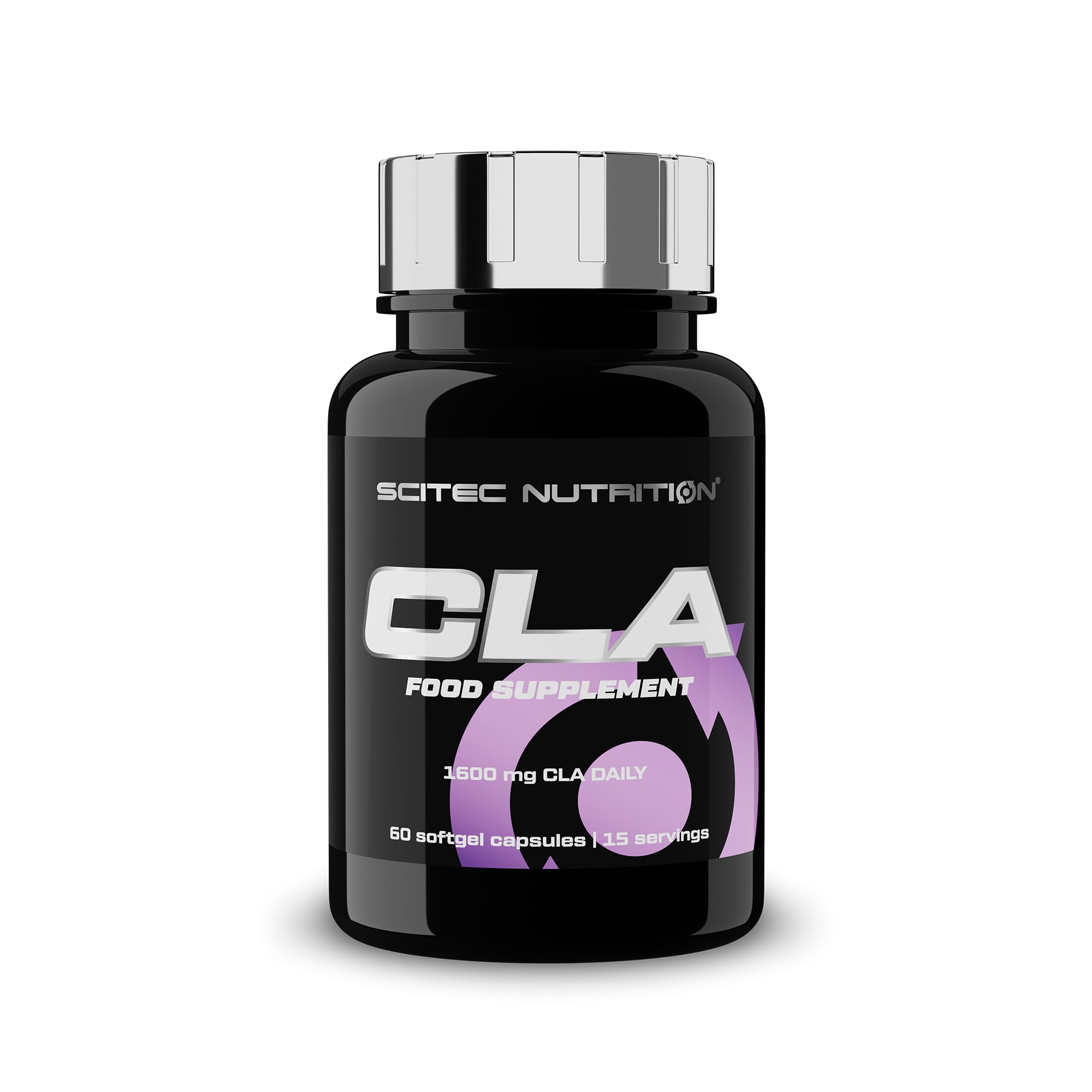 Scitec Nutrition CLA - Acido linoleico coniugato da olio di cartamo - per uomini e donne - Integratore di acidi grassi Omega-6, 60 capsule softgel