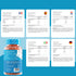 Gommose Omega 3 6 9 - Fornitura 1 Mese – Integratore Multivitaminico per Cuore Mente Occhi - Per Vegani e Vegetariani - Omega 3 6 9 Masticabile – Alternativa Vegan Olio di Pesce - Novomins