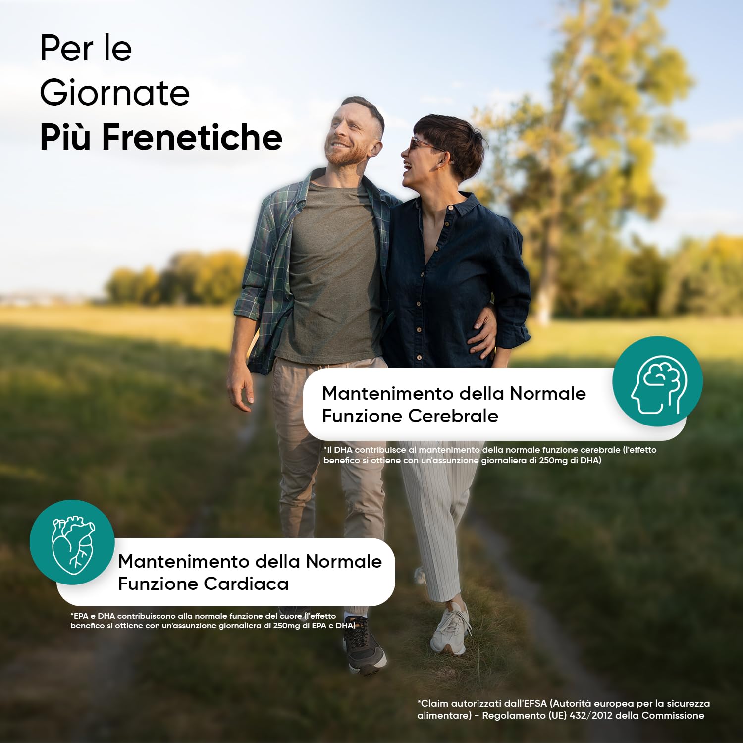 Omega 3 Olio di Pesce da 2000mg, 660mg EPA e 440mg DHA, Integratore Omega3 Fish Oil e Acidi Grassi Essenziali in 240 Softgel (4 Mesi), EPA e DHA Contribuiscono alla Normale Funzione del Cuore (EFSA)