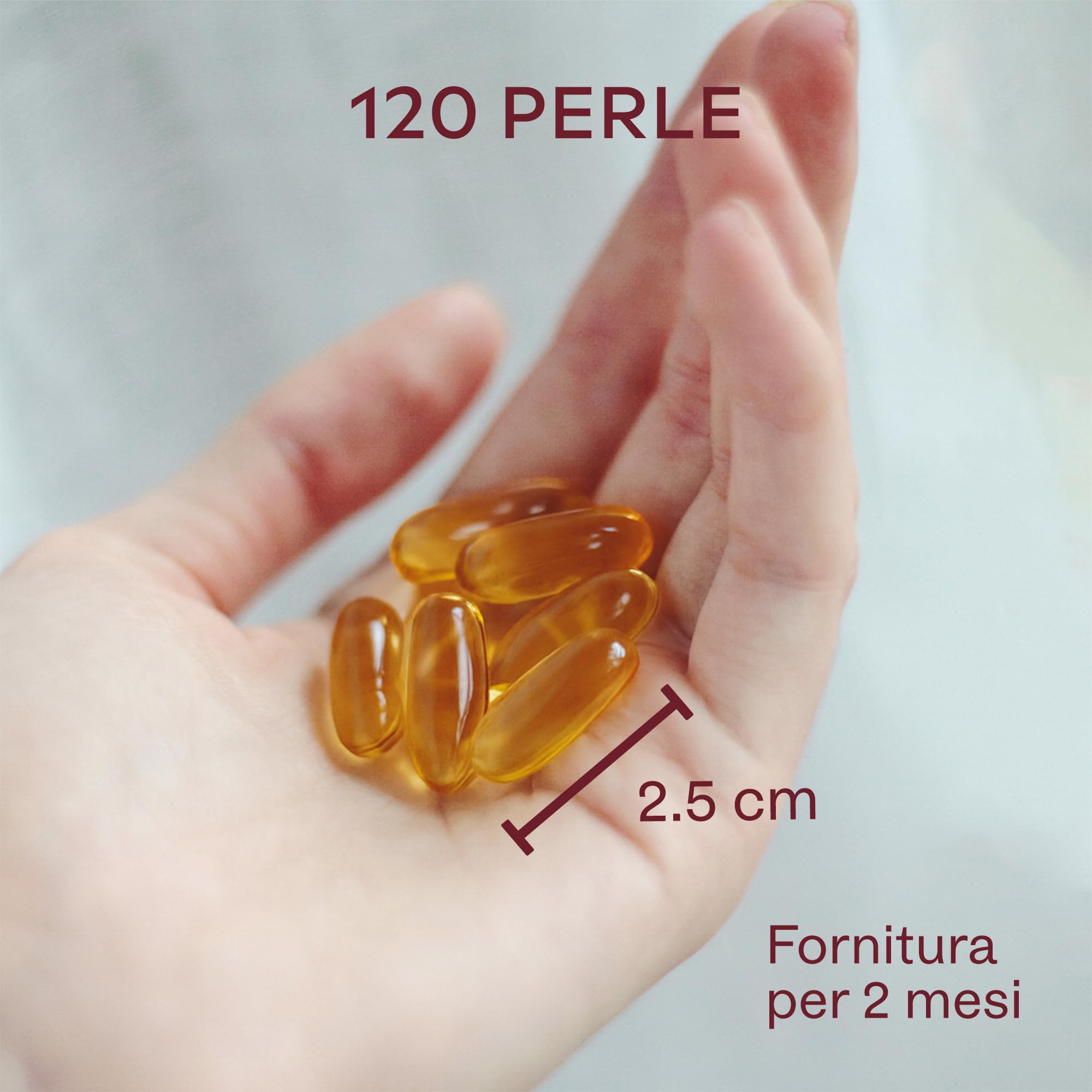 Omega 3 2000mg ad Alto Dosaggio - Olio di Pesce Omega 3 Capsule - Integratore Omega 3 1000mg EPA 500mg DHA per dose giornaliera (2 capsule) - Fish Oil Puro Non-OGM Fonte di Acidi Grassi - 120 softgel
