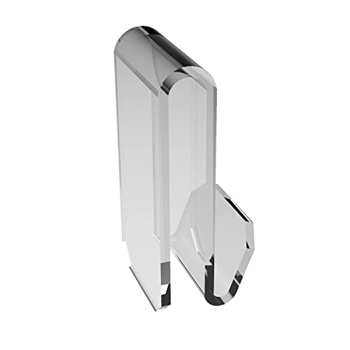 AGPLEX - Appendi Accappatoio Bagno in Plexiglass, Appendino da Doccia, Gancio Asciugamani senza forare - 8earn