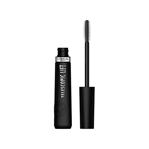 L'Oréal Paris Mascara Telescopic Lift, 5mm di Lunghezza per le tue Ciglia, Volumizza, Solleva, Waterproof, Lunga Tenuta 36h - 8earn