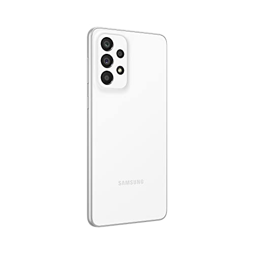 SAMSUNG Galaxy A33 5G Smartphone Android, Display Infinity-U FHD+ Super AMOLED 6.4”¹, 6GB RAM e 128GB di memoria interna espandibile², Batteria 5.000 mAh, Awesome White [Versione Italiana] - 8earn