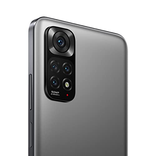 Xiaomi Redmi Note 11 - Smartphone 4+128GB, Display AMOLED FHD+ 6.43” 90Hz, Snapdragon 680, quadrupla fotocamera 50MP, 5000mAh, Graphite Grey (IT + 2 anni garanzia) Alexa mani libere - 8earn