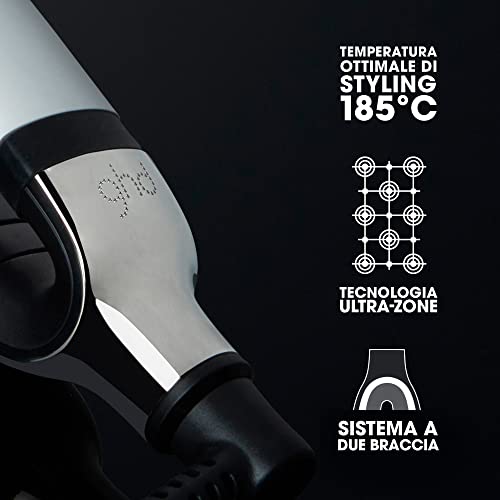 ghd Platinum+ Styler - Piastra per capelli professionale e intelligente (Bianca)