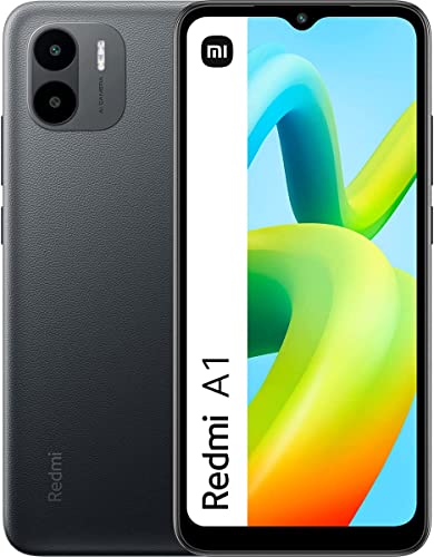 Xiaomi Smartphone Redmi A1, Display Dot Drop Da 6,52", Batteria Da 5000 Mah, Fotocamera Da 8 Mp, 2+32 Gb, Nero, 25.4 x 5.08 x 6.86 cm; 192 grammi25.4 x 5.08 x 6.86 cm; 192 grammi - 8earn
