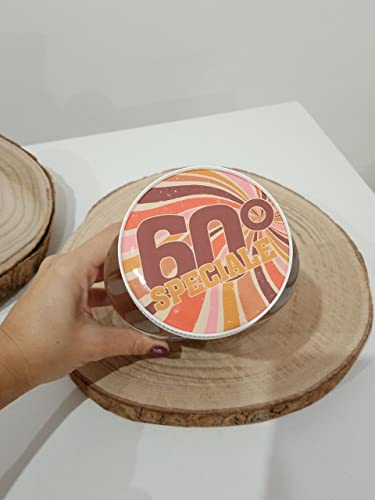 Idea Regalo Sweet personalizzato da | Nutella 1000gr. / 1kg | Ideale per tutti gli eventi ottima idea per feste e party | Barattolo crema spalmabile personalizzato testo frontale e tappo - 8earn