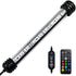 Eyeleaf Luce Acquario Led con Timer Telecomando Lampada Acquario Led 18 cm RGB Dimmerabile per Acqua Dolce Impermeabile IP68 - 8earn
