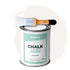 PECTRO Chalk Paint Vernice a Gesso 750ml + Pennello Tondo in Legno Pack - Pittura per Mobili Senza Carteggiare - Chalk Paint Bianco e Colori per legno Efetto Polvere (BIANCO ANTICO) - 8earn