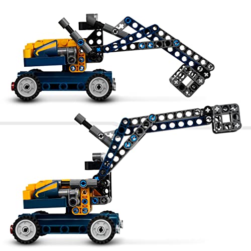 LEGO 42147 Technic Camion Ribaltabile, Set 2 in 1 con Camioncino ed Escavatore Giocattolo, Giochi per Bambini e Bambine dai 7 anni in su, Idee Regalo - 8earn