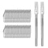 2XCutter di precisione con 40 lame di ricambio, tipo 11 (2XCutter di precisione /40 lame) - 8earn