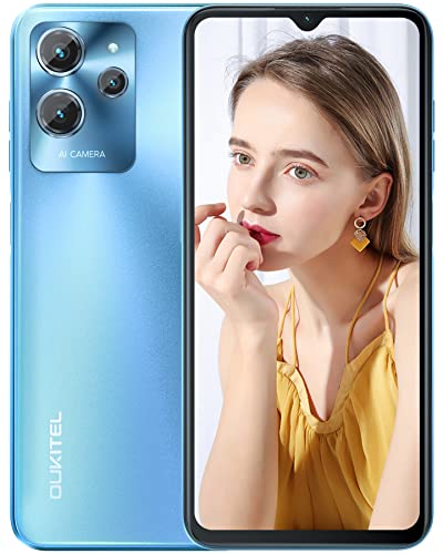 OUKITEL C32 13GB+128GB/1TB Smartphone, Cellulare in Offerta Android 12 6.52"HD+, 5150mAh Telefoni Cellulari Dual SIM 4G Octa-Core, Tre Telecamere 20MP+5MP Ricarica Rapida 10W, Face ID/Fingerprint/GPS - 8earn
