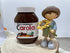 Idea Regalo Sweet personalizzato da | Nutella 1000gr. / 1kg | Ideale per tutti gli eventi ottima idea per feste e party | Barattolo crema spalmabile personalizzato testo frontale e tappo - 8earn