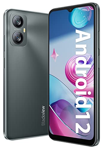 Blackview A52 Smartphone Android 12 GO 6.52"HD+ 5180mAh Telefoni Cellulari 3GB RAM+32GB ROM+1TB Espandibile Cellulare Dual SIM 4G Octa Core 5MP+13MP Ricarica Rapida 5V/2A Face ID/Impronte Digitali - 8earn
