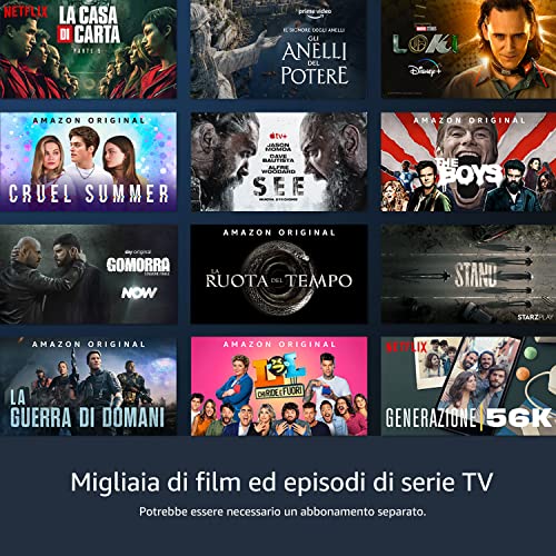 Fire TV Stick Lite con telecomando vocale Alexa | Lite (senza comandi per la TV), Streaming in HD - 8earn