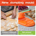 Macchina for Gnocchi 2 in 1 | Stampi per Ravioli Pressa per Pasta Ravioli Cinesi Stampi Household Macchina per ravioli | Dumpling Skin Maker Stampi Make Dumplings Empanada (Arancia) - 8earn
