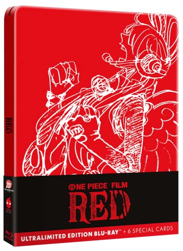 One Piece Film: Red (Steelbook Blu-ray + 6 cards) - 8earn