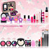 Set di trucco per bambini per bambine, 27 pezzi lavabile set di trucchi per bambini, sicuro e atossico giocattolo di ruolo, Natale, compleanno, regalo per 4, 5, 6, 7, 8, 9, 10 anni, per ragazze