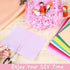 100 fogli di carta velina, 21 x 30 cm, carta da imballaggio, carta velina colorata per pompon, fai da te e hobby creativi(10 colori) - 8earn