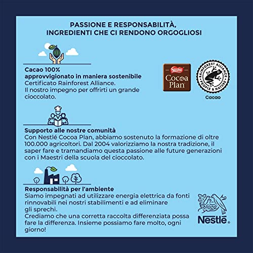 BACI PERUGINA CLASSICO Cioccolatini fondenti ripieni alla Gianduia, Scatola Regalo San Valentino 150g - 8earn