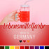 Coloranti alimentari 10x10ml Colorante ad alta concentrazione, Prodotto in Germania senza zucchero, liquido, per colorare bevande, torte, pasticceria, guarnizioni, slime e molto altro …