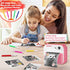 Gofunly Macchina Fotografica Bambini Istantanea, 2.0 Pollici Schermo 12MP/1080P HD Videocamera, Fotocamera Digitali Stampa Istantanea per Bambino con 32GB Scheda SD, Regalo per Bambini dai 3-12 Anni - 8earn