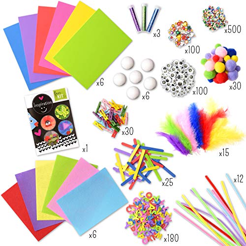 Vaessen Creative Kit per Hobby Creativi per Bambini, 32 x 22 x 6.5 cm - 8earn