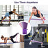 Elastici Fitness (Set di 5), Bande di Resistenza Fitness con 5 Livelli di Resistenza, Fasce Elastiche Fitness per Crossfit, Yoga, Pilates, Squats, Lunges, Stretching, Allenamento di Forza - 8earn