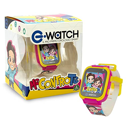 E-Watch - Me Contro Te, Playwatch Per Bambine, Orologio Con Tante Funzioni Per Portare Sempre Con Te Le Webstar Del Momento, Per Bambine a Partire Dai 4 Anni, EWM00000, Giochi Preziosi