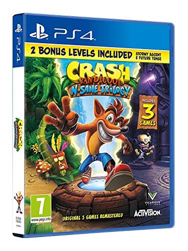 Crash Bandicoot N.Sane Trilogy + 2 Livelli Bonus - PlayStation 4 - 8earn
