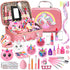 Trucchi Bambina Set, 26 Pezzi Sicuro e Atossico e Lavabile Valigetta Trucchi Bambina Anallergici, Giochi Bambina Natale Compleanno Regalo Bambina 3 4 5 6 7 8 9 10 Anni